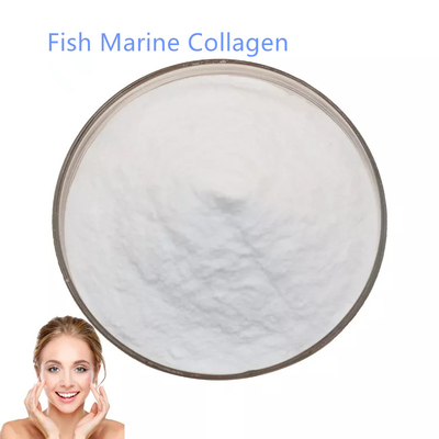 Cosmetic Pure Plant Extracts Hydrolyzed Fish Marine Collagen