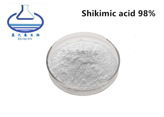 Natural  Ferulic Acid Powder , 98% Illicium Verum Fruit Extract Shikimic Acid