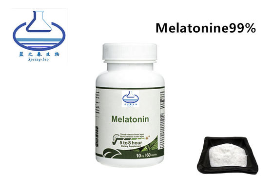 Melatonin natural Gummies CAS 73-31-4 del 99% para mejorar sueño